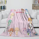 Laden Sie das Bild in den Galerie-Viewer, Sugarbunnies Blanket Flannel Fleece Throw Room Decoration