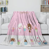 Laden Sie das Bild in den Galerie-Viewer, Sugarbunnies Blanket Flannel Fleece Throw Room Decoration