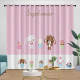 Laden Sie das Bild in den Galerie-Viewer, Sugarbunnies Curtains Blackout Window Drapes Room Decoration