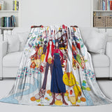 Laden Sie das Bild in den Galerie-Viewer, Summer Wars Blanket Flannel Throw Kids Room Decoration