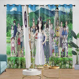 Laden Sie das Bild in den Galerie-Viewer, Summer Wars Curtains Blackout Window Drapes Room Decoration