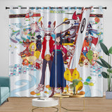 Laden Sie das Bild in den Galerie-Viewer, Summer Wars Curtains Blackout Window Drapes Room Decoration