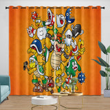 Laden Sie das Bild in den Galerie-Viewer, Super Mario Pattern Curtains Blackout Kids Room Window Drapes