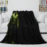 Laden Sie das Bild in den Galerie-Viewer, Superhero Hulk Blanket Flannel Throw Kids Room Decoration