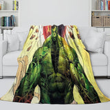 Laden Sie das Bild in den Galerie-Viewer, Superhero Hulk Blanket Flannel Throw Kids Room Decoration
