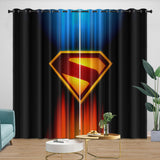 Laden Sie das Bild in den Galerie-Viewer, Superman 2025 Curtains Blackout Window Drapes Room Decoration