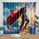 Laden Sie das Bild in den Galerie-Viewer, Superman 2025 Curtains Blackout Window Drapes Room Decoration