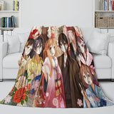Laden Sie das Bild in den Galerie-Viewer, Sword Art Online Blanket Flannel Throw Kids Room Decoration
