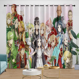 Laden Sie das Bild in den Galerie-Viewer, Sword Art Online Curtains Blackout Kids Room Window Drapes