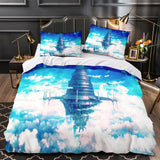 Laden Sie das Bild in den Galerie-Viewer, Sword Art Online Duvet Cover Pattern Bedding Set Without Filler