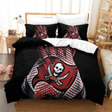 Laden Sie das Bild in den Galerie-Viewer, Tampa Bay Buccaneers Bedding Set Duvet Cover Without Filler