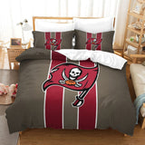 Laden Sie das Bild in den Galerie-Viewer, Tampa Bay Buccaneers Bedding Set Duvet Cover Without Filler