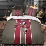 Laden Sie das Bild in den Galerie-Viewer, Tampa Bay Buccaneers Bedding Set Duvet Cover Without Filler