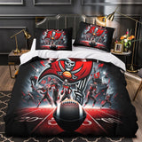 Laden Sie das Bild in den Galerie-Viewer, Tampa Bay Buccaneers Bedding Set Duvet Cover Without Filler