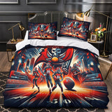 Laden Sie das Bild in den Galerie-Viewer, Tampa Bay Buccaneers Bedding Set Duvet Cover Without Filler