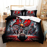 Laden Sie das Bild in den Galerie-Viewer, Tampa Bay Buccaneers Bedding Set Duvet Cover Without Filler