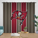 Laden Sie das Bild in den Galerie-Viewer, Tampa Bay Buccaneers Curtains Blackout Window Drapes Room Decoration