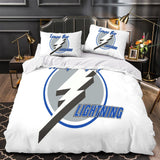 Laden Sie das Bild in den Galerie-Viewer, Tampa Bay Lightning Bedding Set Quilt Duvet Cover Without Filler