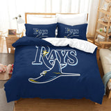 Laden Sie das Bild in den Galerie-Viewer, Tampa Bay Rays Bedding Set Quilt Cover Without Filler