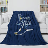 Laden Sie das Bild in den Galerie-Viewer, Tampa Bay Rays Blanket Flannel Throw Room Decoration