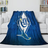 Laden Sie das Bild in den Galerie-Viewer, Tampa Bay Rays Blanket Flannel Throw Room Decoration