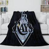 Laden Sie das Bild in den Galerie-Viewer, Tampa Bay Rays Blanket Flannel Throw Room Decoration