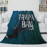 Laden Sie das Bild in den Galerie-Viewer, Tampa Bay Rays Blanket Flannel Throw Room Decoration