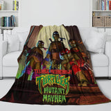 Laden Sie das Bild in den Galerie-Viewer, Teenage Mutant Ninja Turtles Mutant Mayhem Decke aus Flanell-Fleece