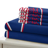 Laden Sie das Bild in den Galerie-Viewer, Texas Rangers Bedding Set Quilt Cover Without Filler
