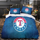 Laden Sie das Bild in den Galerie-Viewer, Texas Rangers Bedding Set Quilt Cover Without Filler