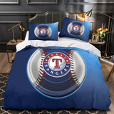 Laden Sie das Bild in den Galerie-Viewer, Texas Rangers Bedding Set Quilt Cover Without Filler