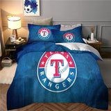 Laden Sie das Bild in den Galerie-Viewer, Texas Rangers Bedding Set Quilt Cover Without Filler