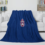 Laden Sie das Bild in den Galerie-Viewer, Texas Rangers Blanket Flannel Throw Room Decoration