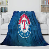 Laden Sie das Bild in den Galerie-Viewer, Texas Rangers Blanket Flannel Throw Room Decoration