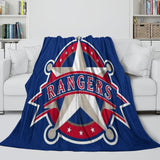 Laden Sie das Bild in den Galerie-Viewer, Texas Rangers Blanket Flannel Throw Room Decoration