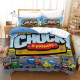 Laden Sie das Bild in den Galerie-Viewer, The Adventures Of Chuck And Friends Bedding Set Duvet Cover Without Filler