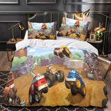 Laden Sie das Bild in den Galerie-Viewer, The Adventures Of Chuck And Friends Bedding Set Duvet Cover Without Filler