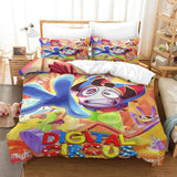 Laden Sie das Bild in den Galerie-Viewer, The Amazing Digital Circus Bedding Set Duvet Cover Without Filler