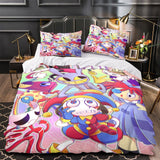 Laden Sie das Bild in den Galerie-Viewer, The Amazing Digital Circus Bedding Set Duvet Cover Without Filler