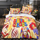 Laden Sie das Bild in den Galerie-Viewer, The Amazing Digital Circus Bedding Set Duvet Cover Without Filler