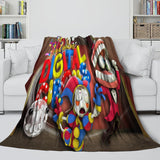 Laden Sie das Bild in den Galerie-Viewer, The Amazing Digital Circus Blanket Flannel Fleece Throw Room Decoration