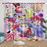 Laden Sie das Bild in den Galerie-Viewer, The Amazing Digital Circus Curtains Blackout Window Drapes