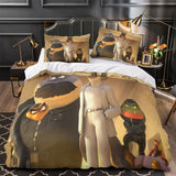 Laden Sie das Bild in den Galerie-Viewer, The Bad Guys 2 Duvet Cover Pattern Bedding Set Without Filler