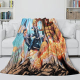 Laden Sie das Bild in den Galerie-Viewer, The Fantastic Four Blanket Flannel Throw Kids Room Decoration