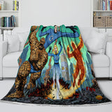 Laden Sie das Bild in den Galerie-Viewer, The Fantastic Four Blanket Flannel Throw Kids Room Decoration