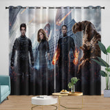 Laden Sie das Bild in den Galerie-Viewer, The Fantastic Four Curtains Blackout Window Drapes Room Decoration