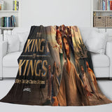 Laden Sie das Bild in den Galerie-Viewer, The King of Kings Blanket Flannel Throw Kids Room Decoration