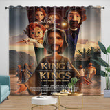 Laden Sie das Bild in den Galerie-Viewer, The King of Kings Curtains Blackout Window Drapes Kids Room Decoration