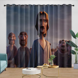 Laden Sie das Bild in den Galerie-Viewer, The King of Kings Curtains Blackout Window Drapes Kids Room Decoration