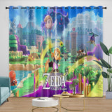 Laden Sie das Bild in den Galerie-Viewer, The Legend of Zelda Echoes of Wisdom Curtains Blackout Window Drapes
